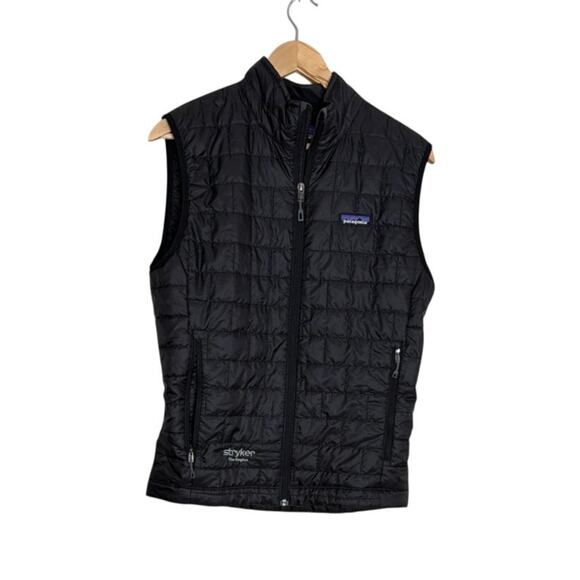 Patagonia 84242 Men's Nano Puff® Vest Black Size Small *embroidery *